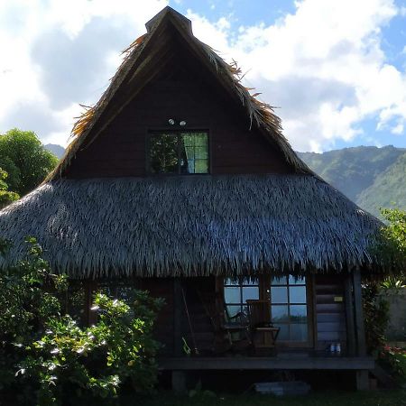 Villa Bungalow Bord De Mer à Paea Extérieur photo