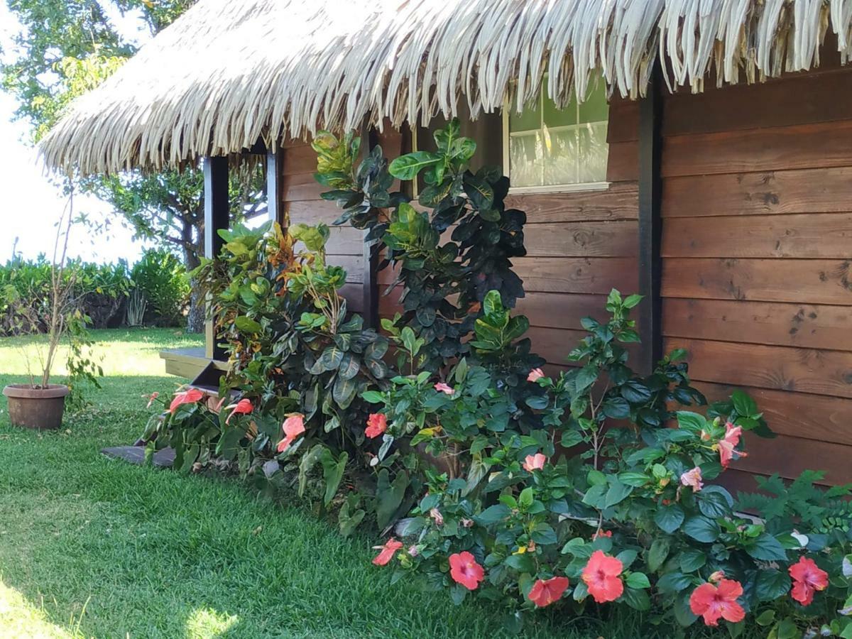 Villa Bungalow Bord De Mer à Paea Extérieur photo