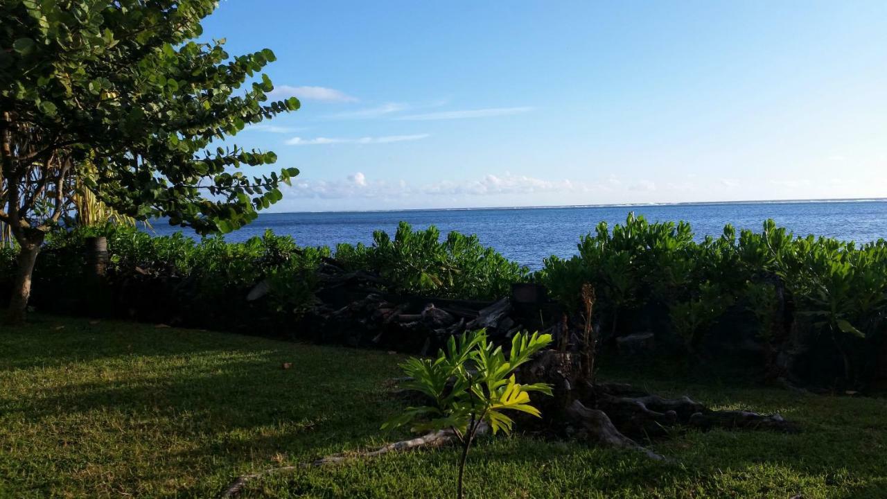 Villa Bungalow Bord De Mer à Paea Extérieur photo